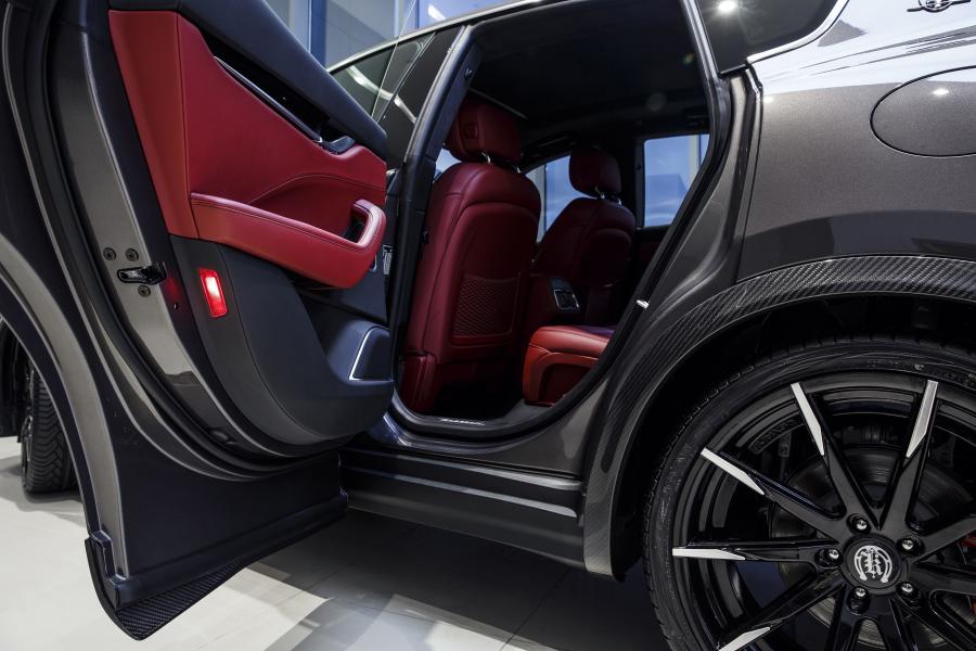 Детали экстерьера Maserati Levante Shtorm in Grey by Larte Design 2017 года  (фото 8 из 17)